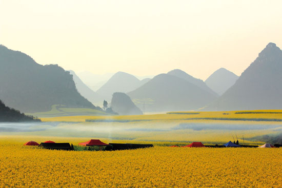 CHINE – Province du Yunnan, Luoping
