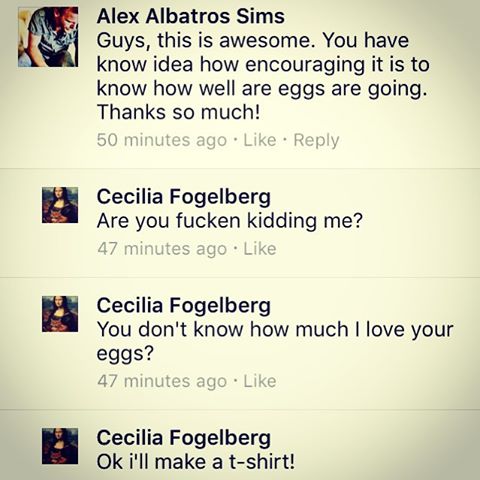 My hero for the day... Maybe longer. This one will keep me going for a while. Next post, eggmobile mk II done. #happycustomers #fuelinthetank #pasturedeggs @ceciliafogelberg